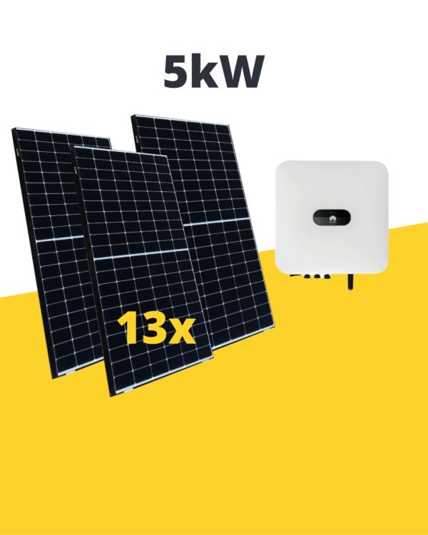 5kW solárny systém, 3 fázový, fotovoltaika, solárne panely na výrobu elektriny